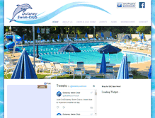 Tablet Screenshot of dulaneyswimclub.com